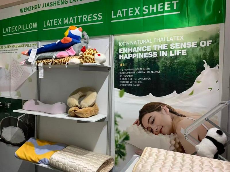 Ghlac Wenzhou Jiasheng Latex Products Co., Ltd páirt i Sleep Expo Middle East 2025
