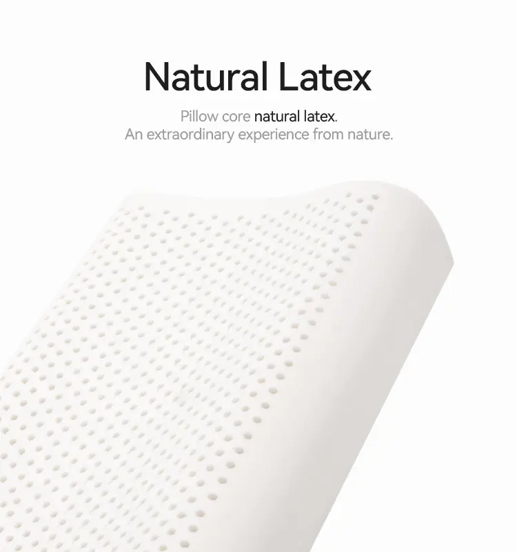 Old People Latex Ergonomic Pillow