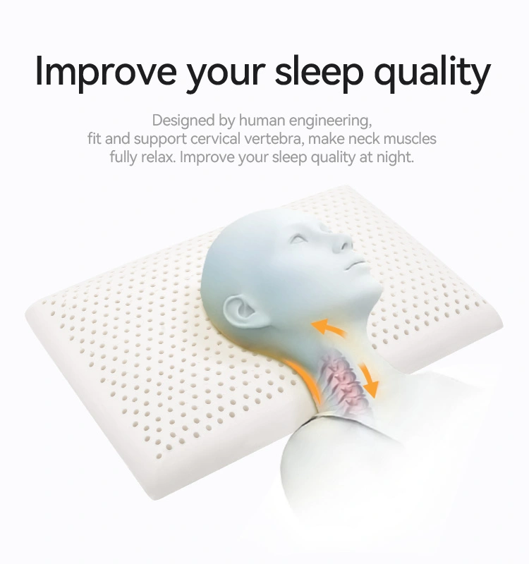 High Thickness Latex Bread Pillow